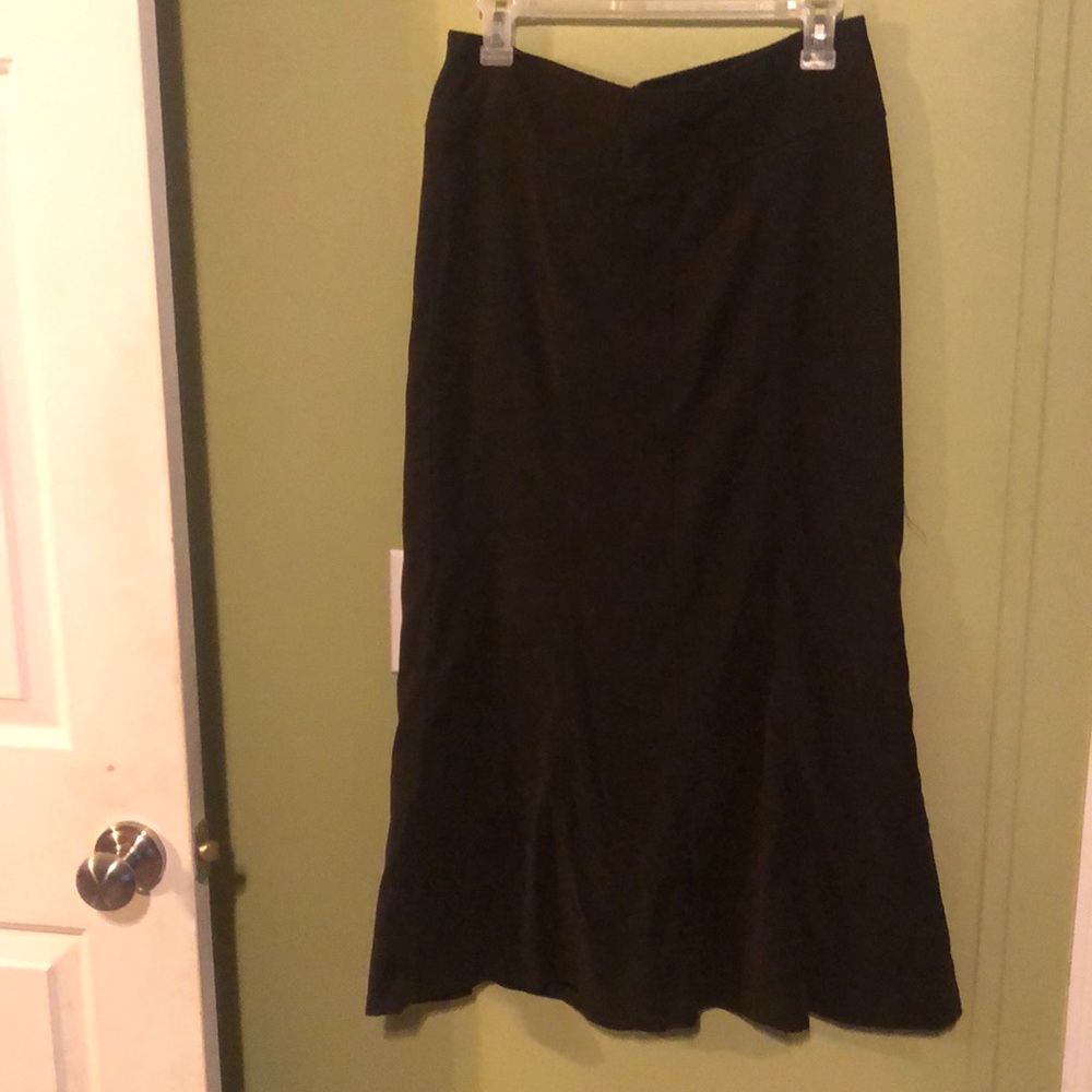 Brown long skirt